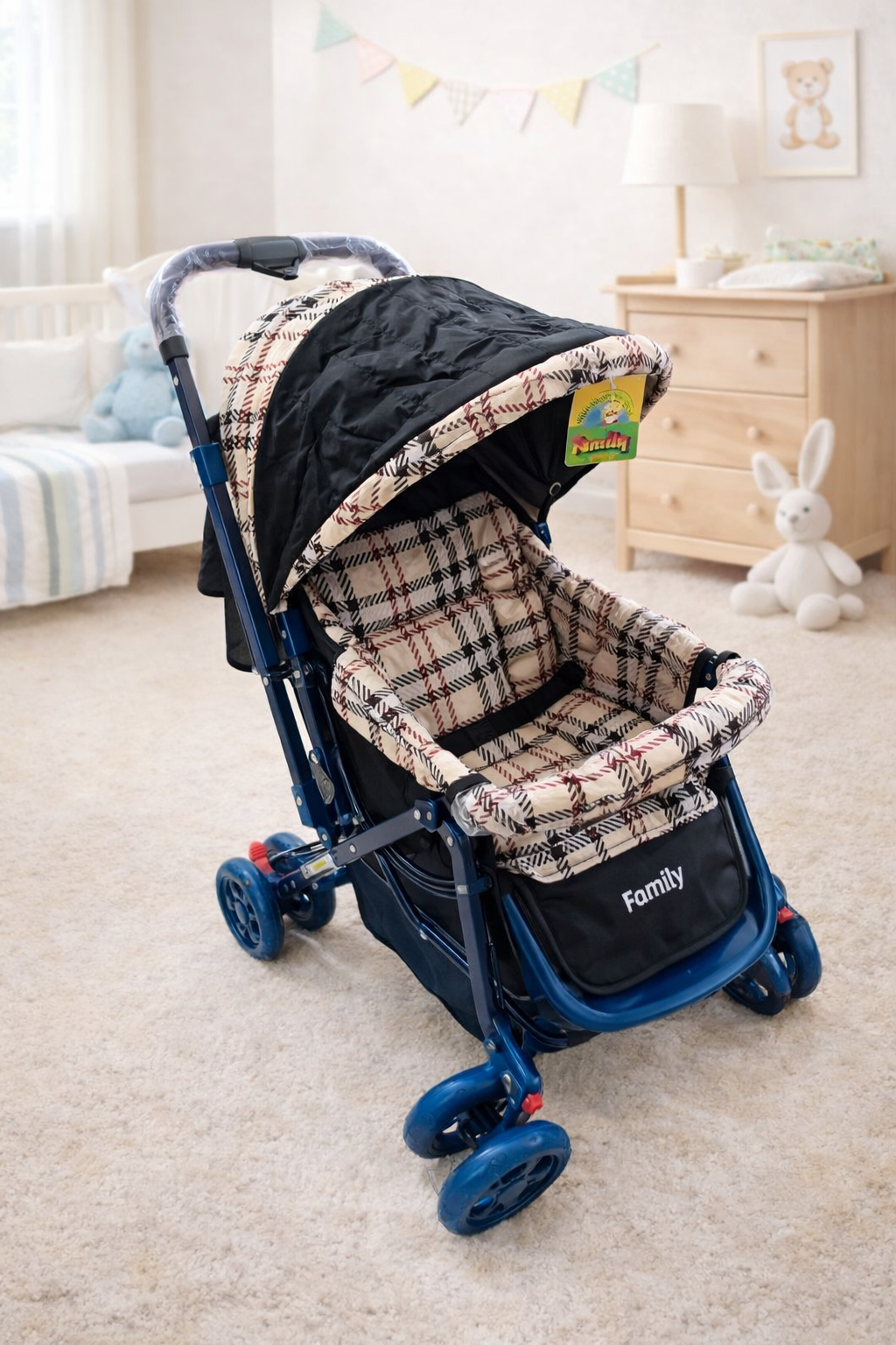 Foldable Stroller 004 (BROWN)