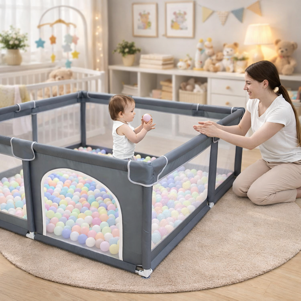 Steelpipe Toddler Playpen (120:180CM)