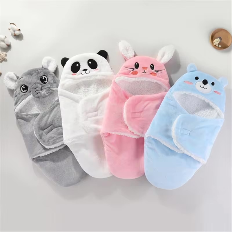 Soft Flannel Winter Warm Baby Swaddle Blanket