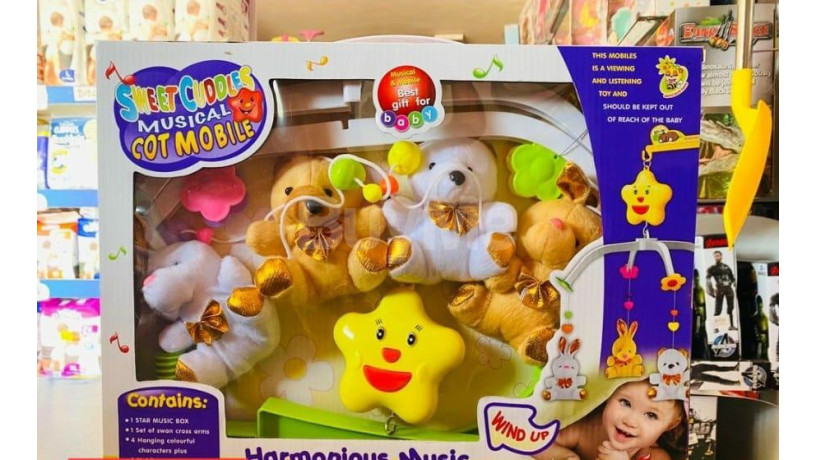 Soft Toy Musical Cot Mobile