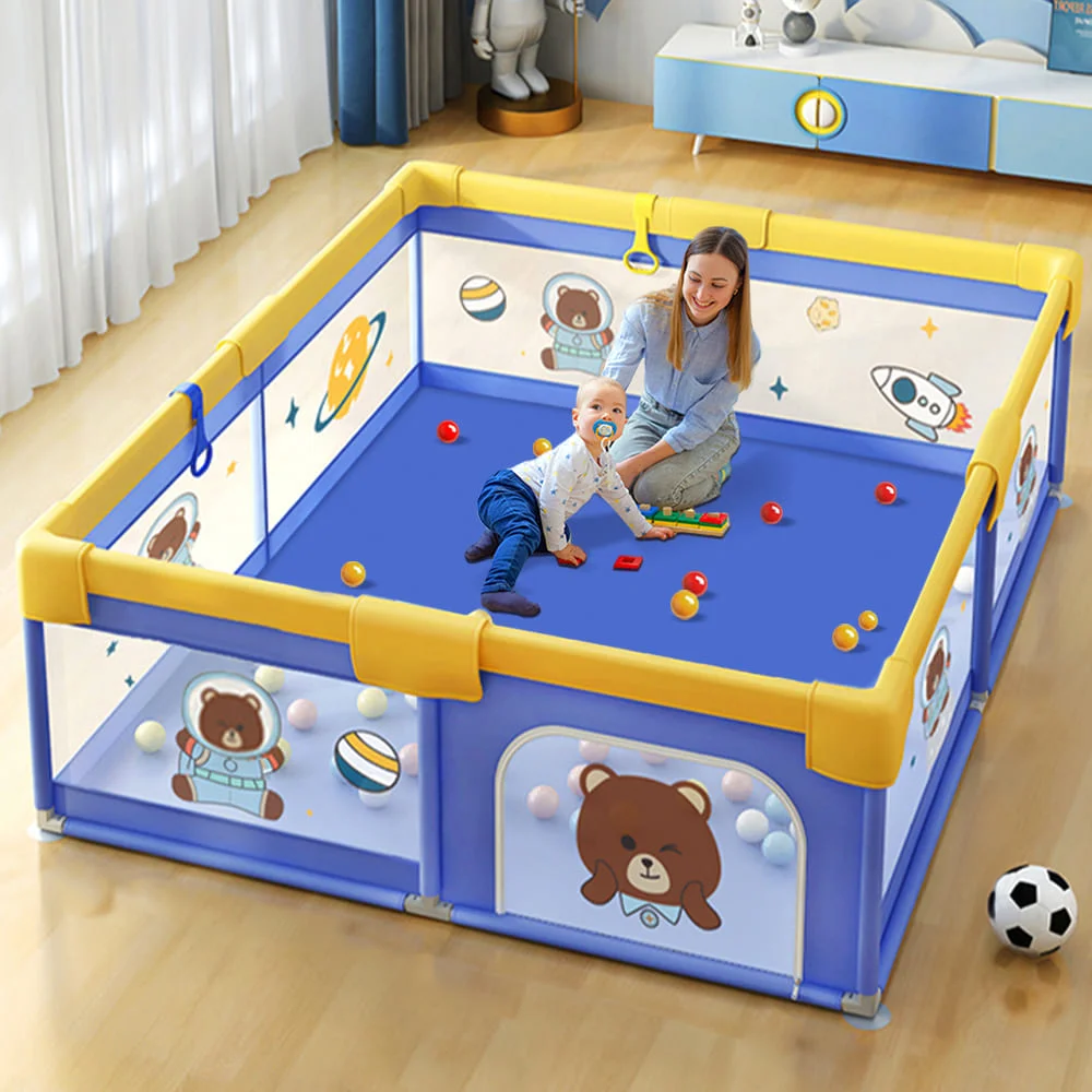 Steelpipe Baby Playpen / Play Yard 150:180 Cm (6:5FT)
