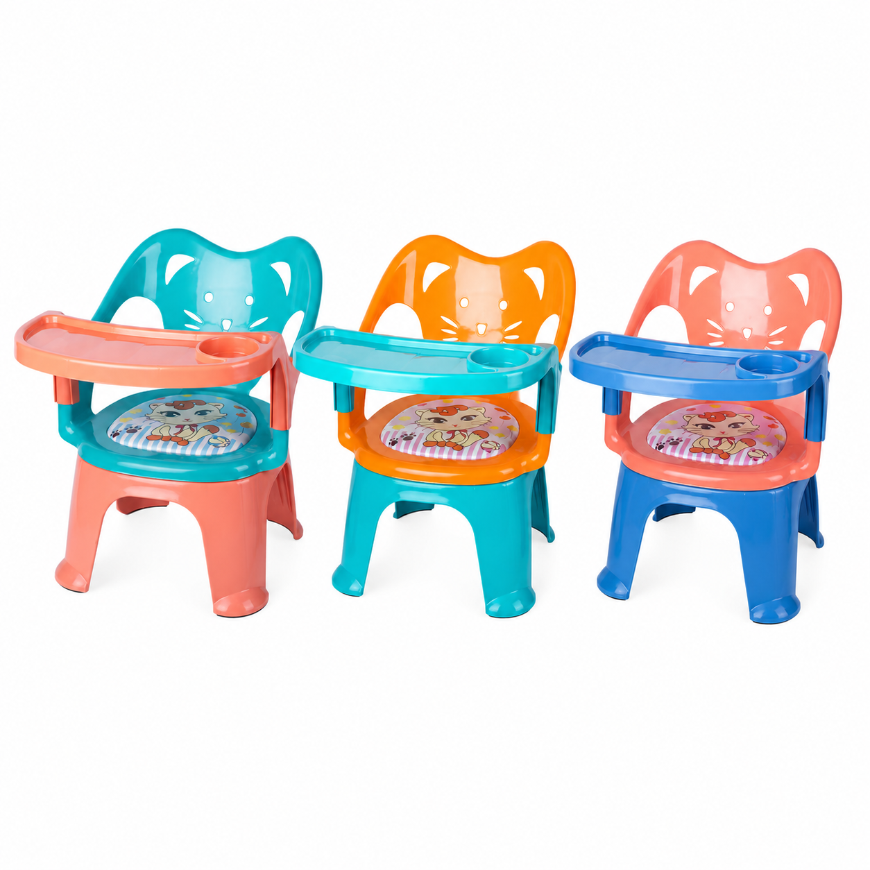 Children’s Dining Chair with Plate