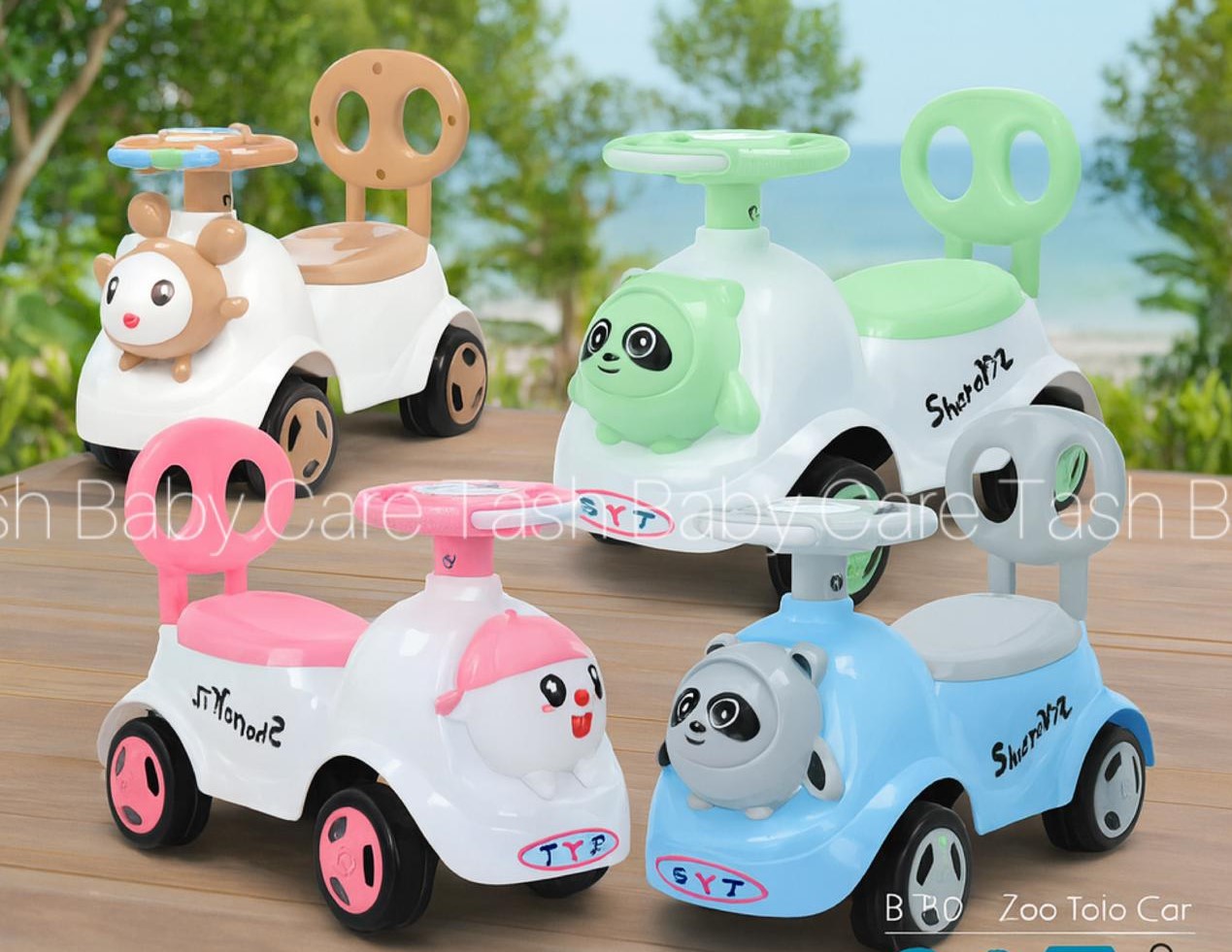 2in1 Ride - On Push Car For Kids