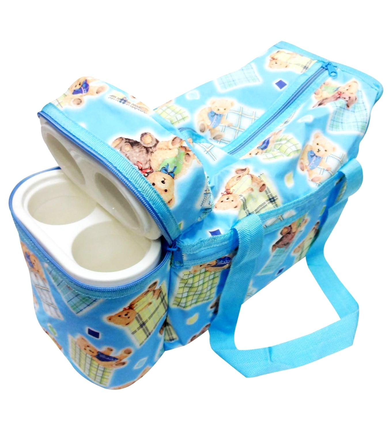 Diaper Bag with Bottle Warmer