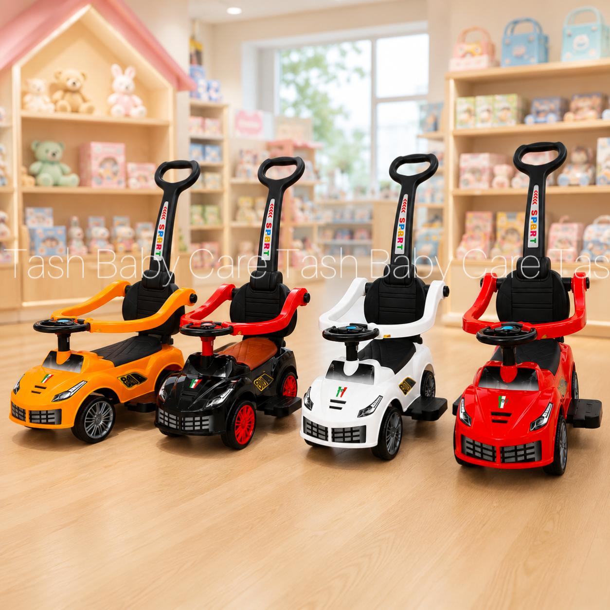 Baby Car With Push Bar