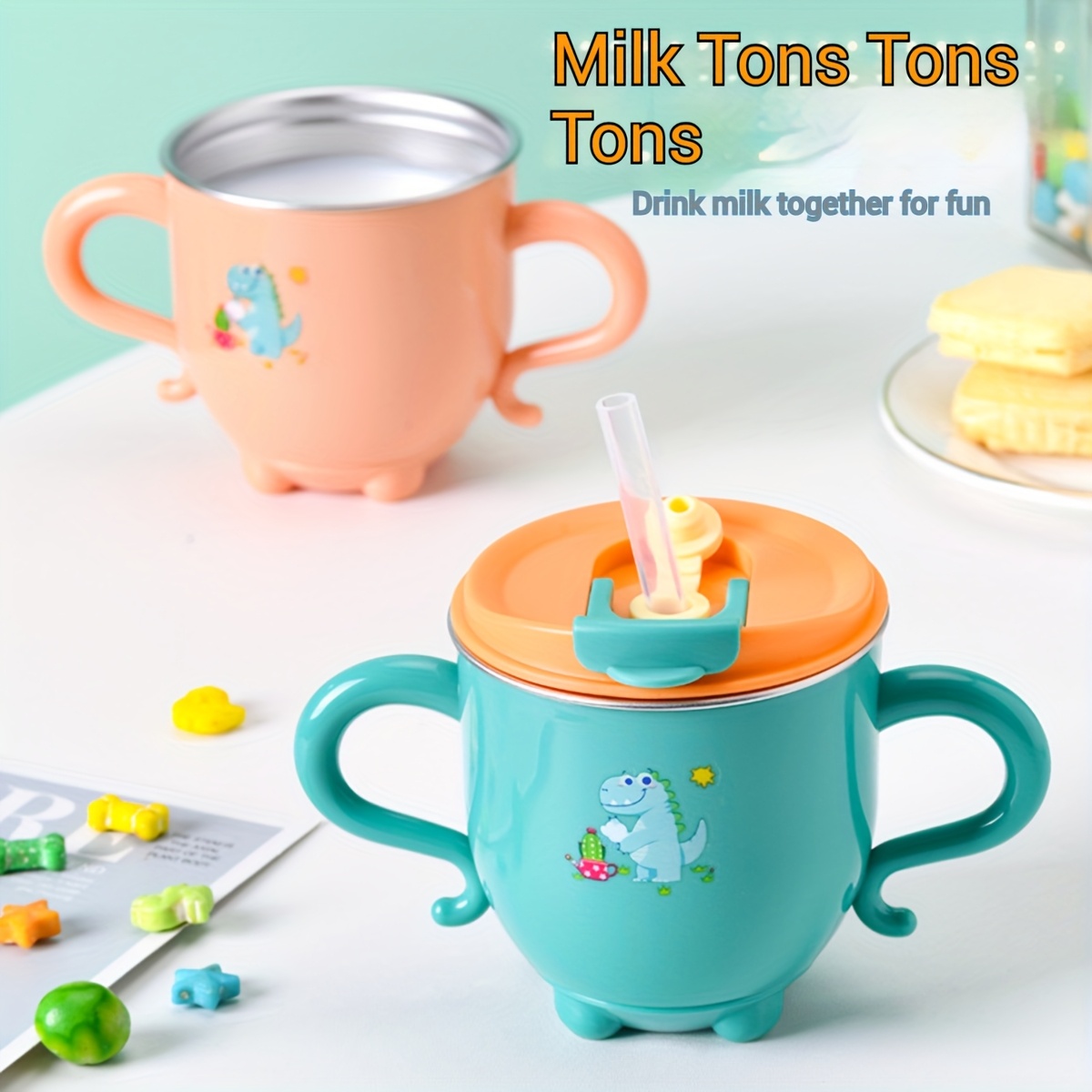 Stainless Steel Feeding Cup