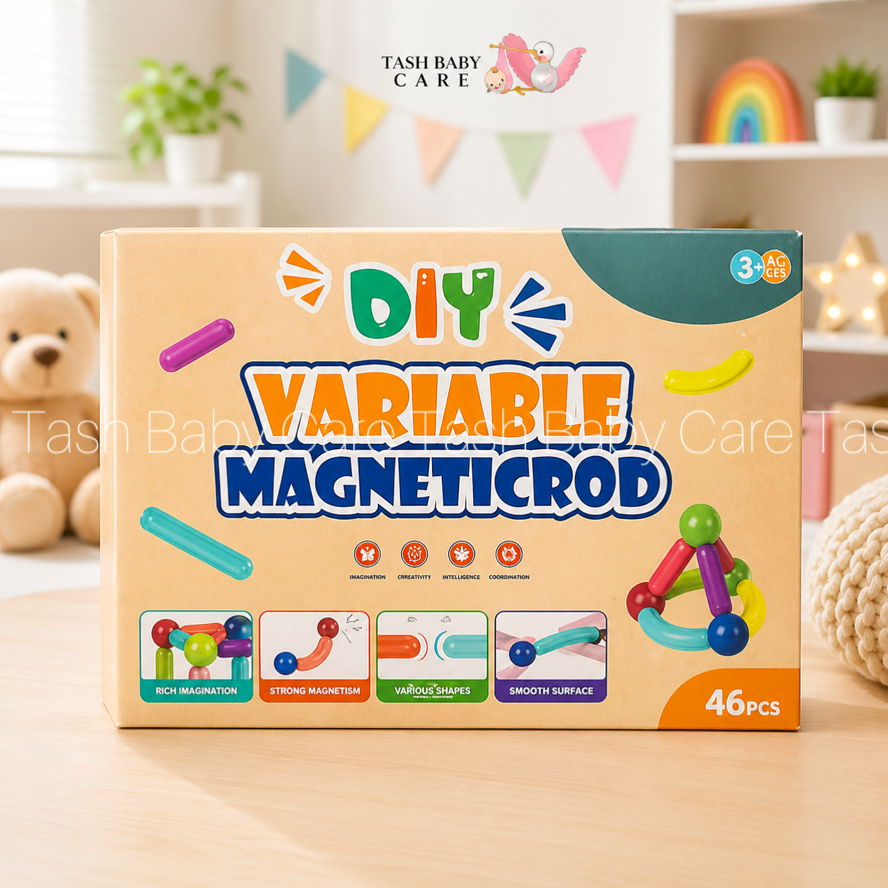 Magnetic Stick Building Blocks Set