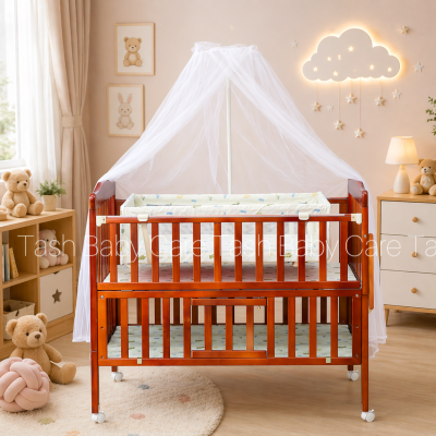 Baby Wooden Cot