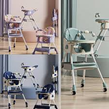 Adjustable High Chair With Rocker