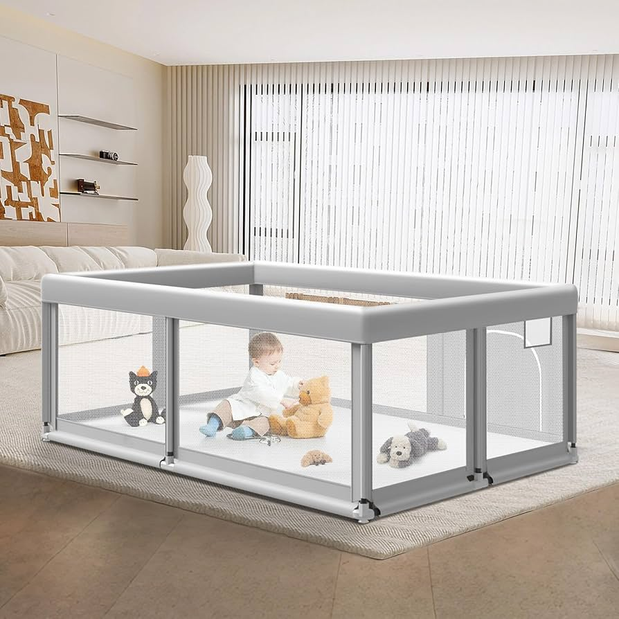 Stainless Steel Toddler Playpen  (200*180CM)