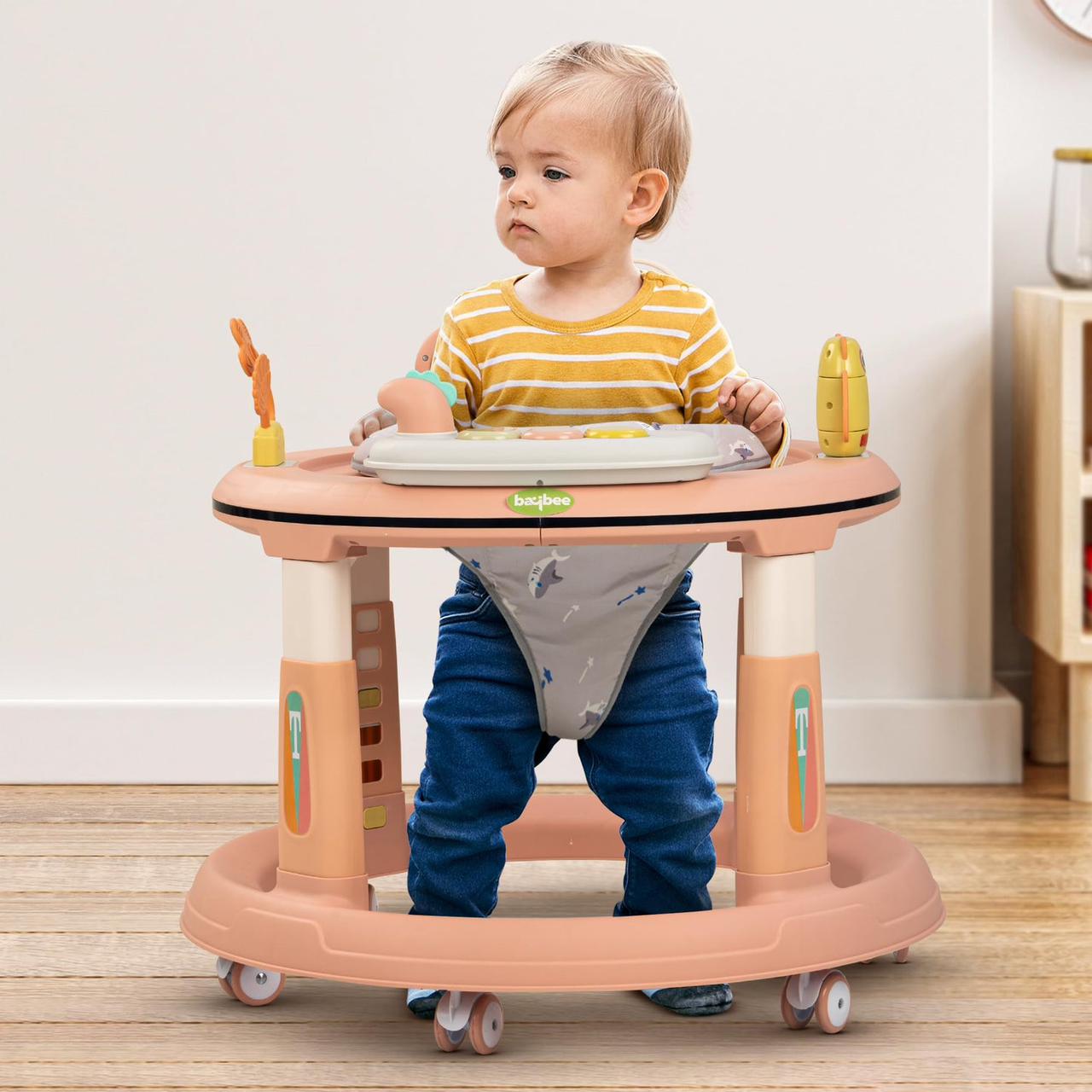 5 Level Adjustable Height &amp; 360° Degree Walker