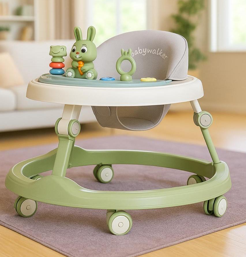 Baby Walker, 3-in-1 Foldable Baby Walkers and baby Activity Center