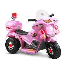 Rechargeable Motor Bike for Kids: Police Bike