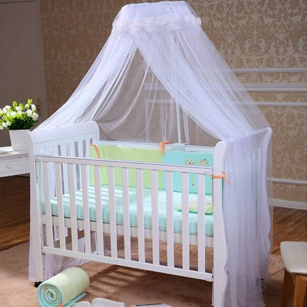 Baby Cot Net White